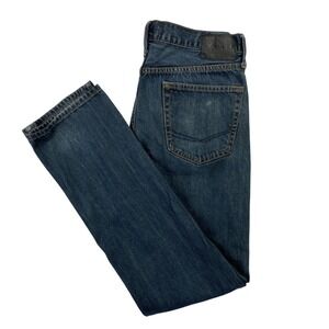 Bullhead Denim Co. Slim Jeans Blue Mens W32 L34 Denim Pocket Dark Wash